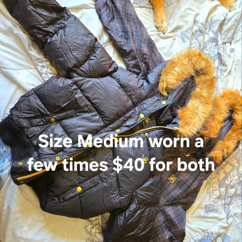 Stylish Black Kids Jacket with Faux Fur Trim
